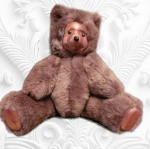 Vintage Robert Raikes Teddy Bear, 1988, Brown